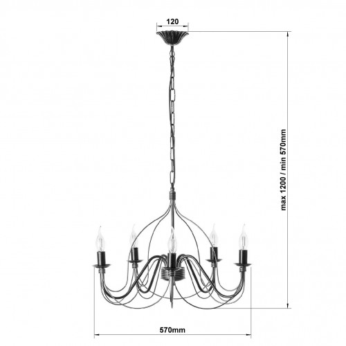 Люстра «Элисон» 18355 (2021)