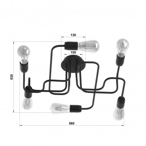 Люстра «Электрико» 70799 (2023)