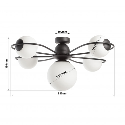 Люстра «Торонто» 80205 (2024)