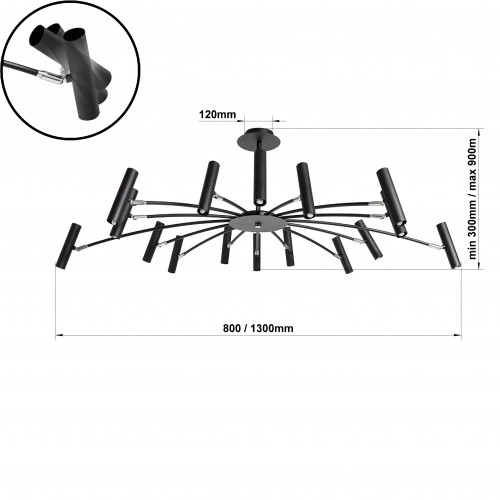Люстра  80399 (2024)