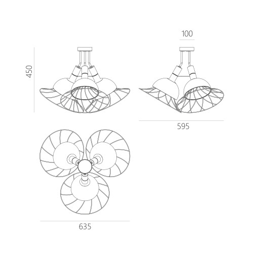 Люстра «Баффи» 60566 (2019-2020)