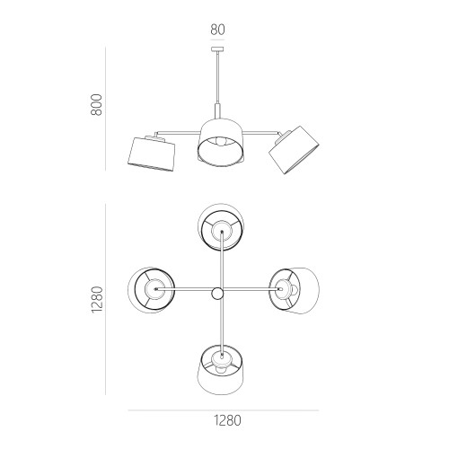 Люстра «Лефор» 60504