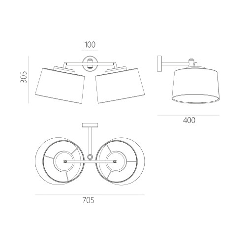 Бра и настенный светильник «Лефор» 60302
