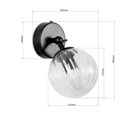 Бра и настенный светильник «Турайс» 60499