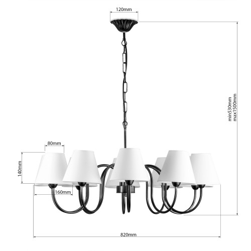 Люстра «Лаура» 60808