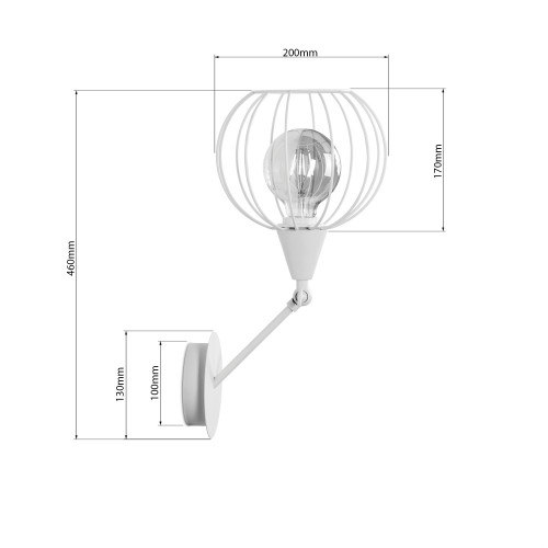 Бра и настенный светильник «Матрикс» 40511
