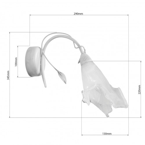 Бра и настенный светильник «Эрика» 40601