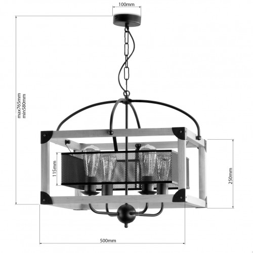 Люстра «Монблан» 70005