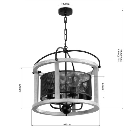 Люстра «Монблан» 70009