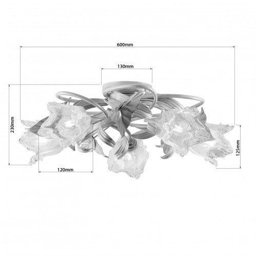 Люстра «Лизавета» 17205