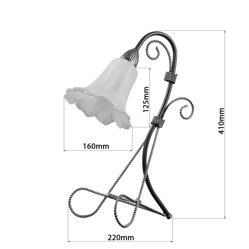 Настольная лампа «Плетенка» 1700