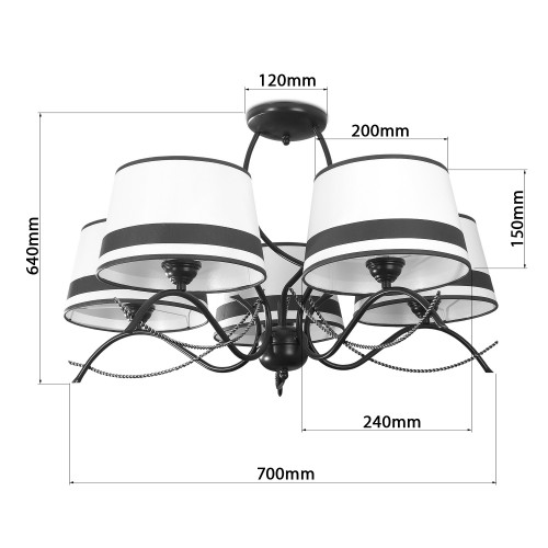 Люстра «Сьюзи» 14705 (2016)