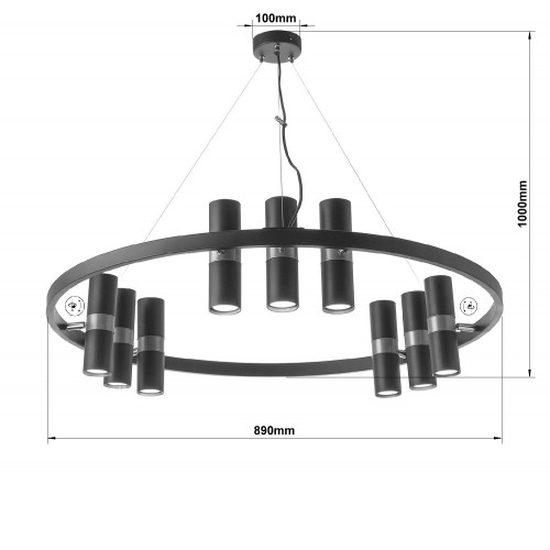Люстра «Джеймс» 70603 (2021)