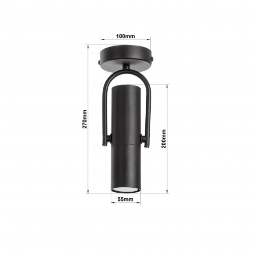 Точечный светильник «Оптика» 80155 (2024)