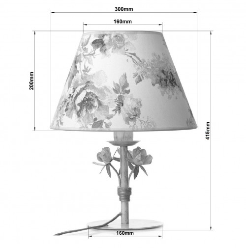 Настольная лампа «Романтика» 6400