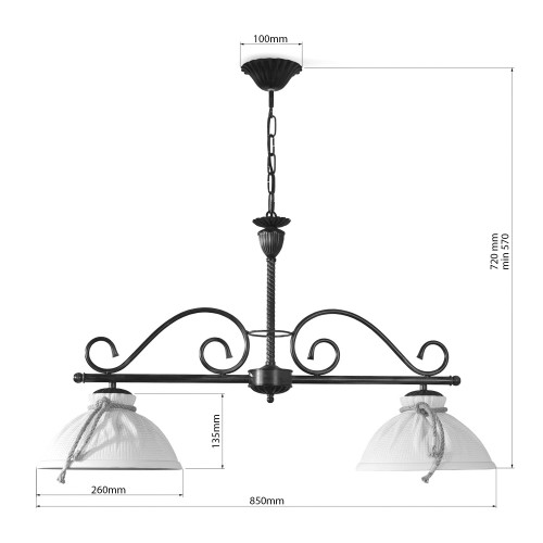 Люстра «Кантри» 20799 (2017)