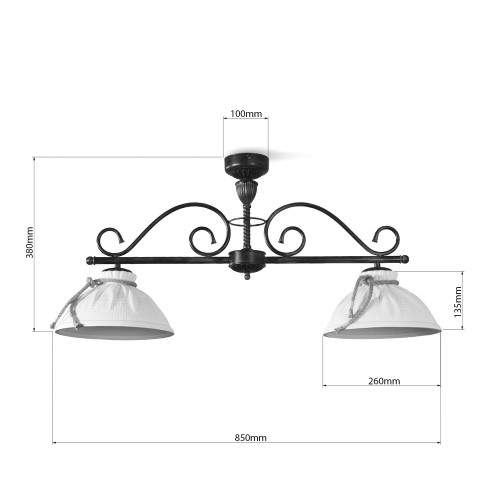 Люстра «Кантри» 20709 (2017)